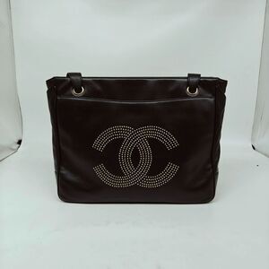 Chanel Women Studded Cc Timeless Tote